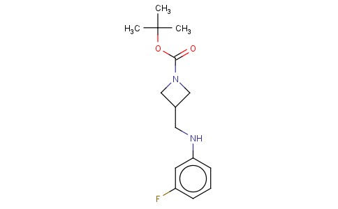 1-BOC-3-[(3-FLUOROPHENYL-AMINO)-METHYL]-AZETIDINE
